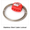 Verrouillage du câble en acier réglable