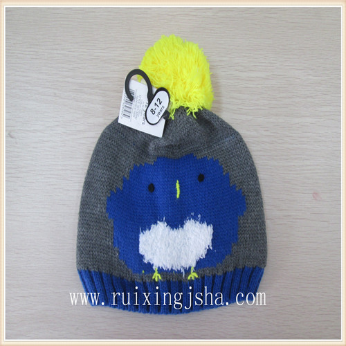 Kids Knitted Beanie Chicken Hat