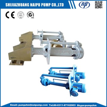 Pompes à boues centrifuges verticales en acier inoxydable