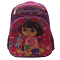 Cartoon school bag with pencil-box