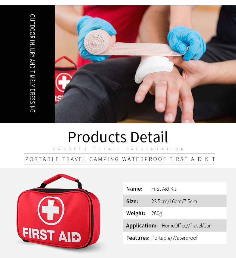 Household first aid kit