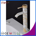 Fyeer High Body Chrome Plated Lacquered Single Handle Brass Wash Basin Faucet Sink Water Mixer Tap Wasserhahn