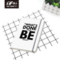 Custom word style stationery notebook with elastic strap diary