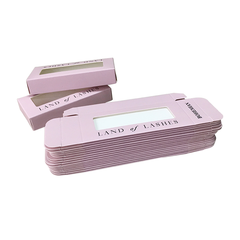 Private Designed Paper Eyelash Box with Window