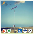 Customized height LED solar street light