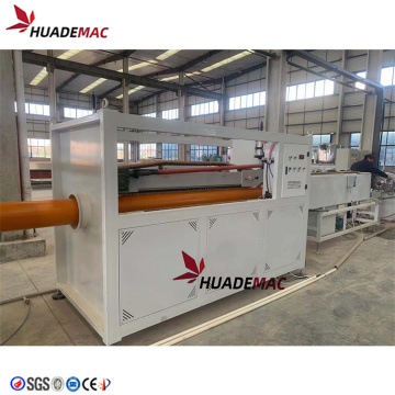 PVC pipe plastic extruder machine line