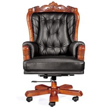 Baroque Style Luxurious Rotative Office Supervisor Chair