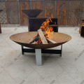 Patio Dining Set Fire Pit Table Pool Fire