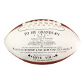 Youth Adult custom printed rugby machine stitched american football ball