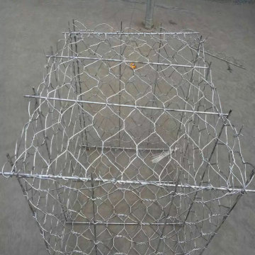 2×1×1m Heavy Galvanized Coated Gabion Boxes Cage