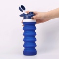 Bouteilles d&#39;eau rétractables sport silicone