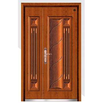 Steel-wood Security Door