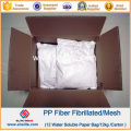 Concrete Additive Polypropylene PP Mesh Fibre for Concrete Reinforcing