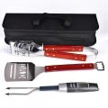 DAD bbq tools set with thermometer fork