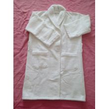 100%cotton waffle terry shawl collar bathrobe