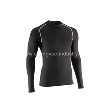 long sleeves mens tights and jerseys for basketball training sports