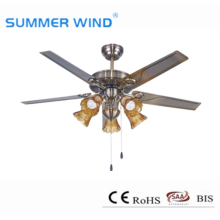 Ceiling fan with light household