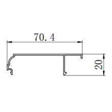 Extrusion d&#39;aluminium à porte thermique meurt en aluminium