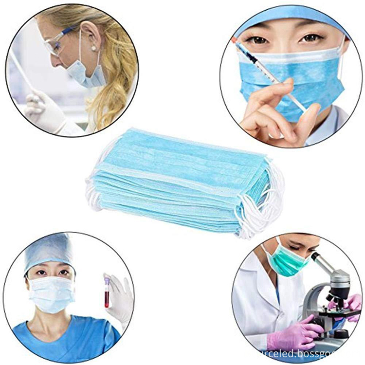 Factory direct supply 3 ply surgical face mask