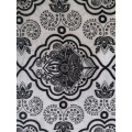 Black&White Rayon Challis 32S Printing Fabric