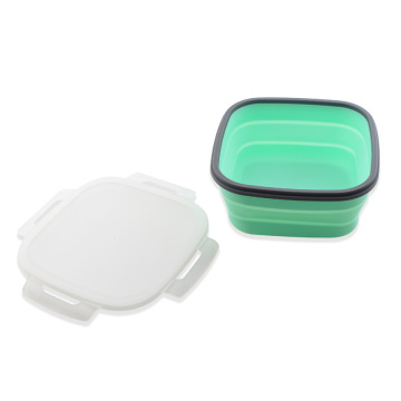 Silicone Food Storage Collapsible Container Lunch Box