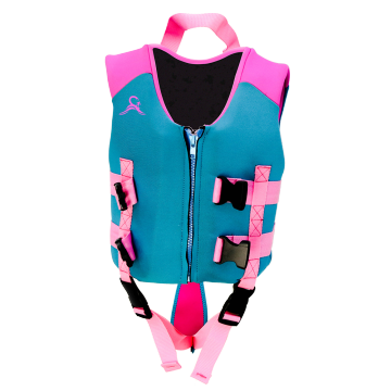 Chaqueta de chaleco salvavidas de natación para niñas Seaskin Kids Neorpene