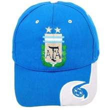 2014 Argentine Football Fans Souvenirs Cap, casquette de sport a atteint un sommet de Cap Soleil