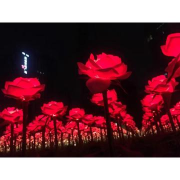 Outdoor Landscape Silica Gel  Rose Light