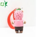 New Style Cartoon Bear Bag Holder Silicone Keychains