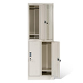 4 Door Grey Metal Lockers for School