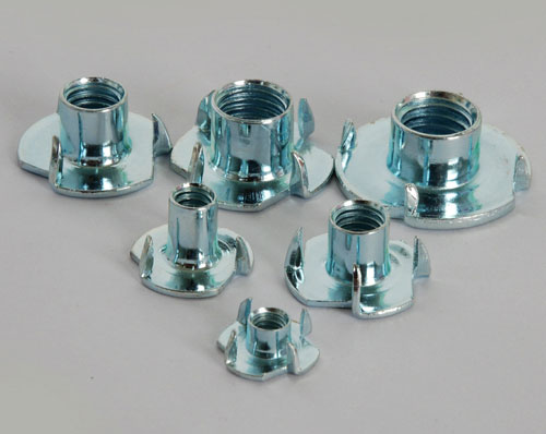 stainless 304Thread 4 pronged T nuts