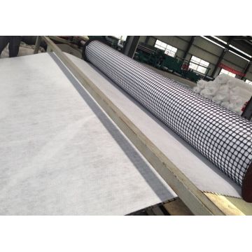 Welded PP Biaxial Geogrid With Nonwoven Geotextile