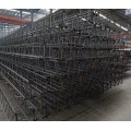 günstiger Preis vorgefertigte Baumaterial Stahlstahlstahl Dreiecksgitterträger Dachsystem Plattendeck Malaysia