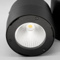 Schwarz Farbe Cob Spotlight Oberfläche montiertes LED -Downlight