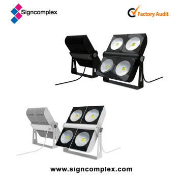 Bridgelux COB 300W IP65 modulaire LED CE RoHS UL Dlc de lumière d&#39;inondation