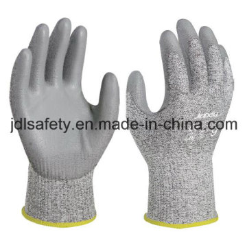 Anti-Cut Work Glove with PU Coating (PD8045)