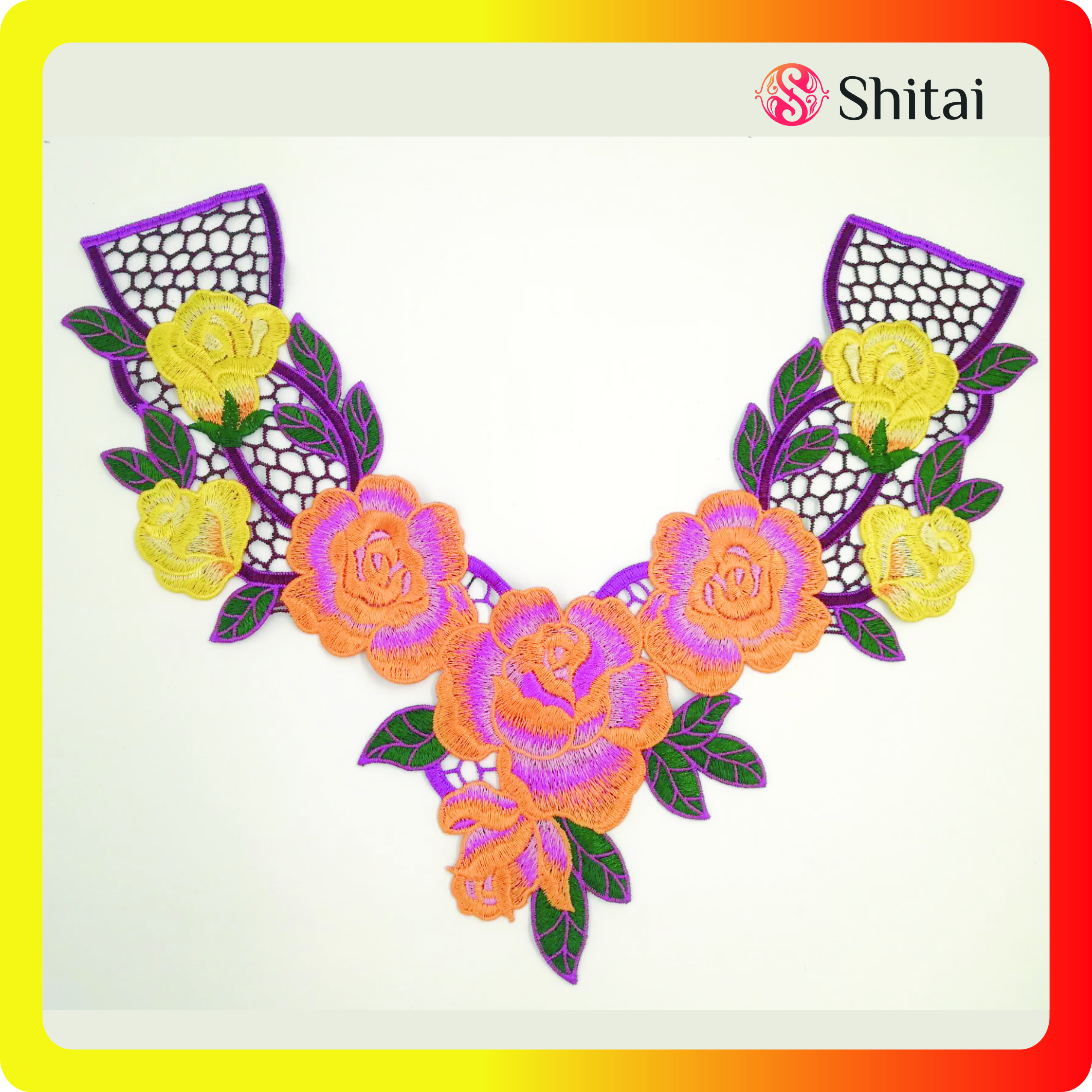 EMBROIDERY COLLAR