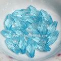 Chunky Transparent Acrylic Crystal Oval Faceted Bicone Beads as Jewelry Spacer Charm