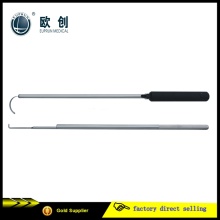 Reusable Medical Hospital 10mm Hook Artéria Renal Kidney Retractor do Fígado