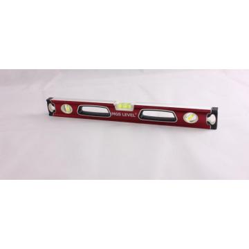 24" Red Professional Alumin Frame Bubble Spirit Level