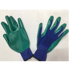 Poliéster Látex Revestimiento Trabajando Protección Laboral Guantes Profesionales