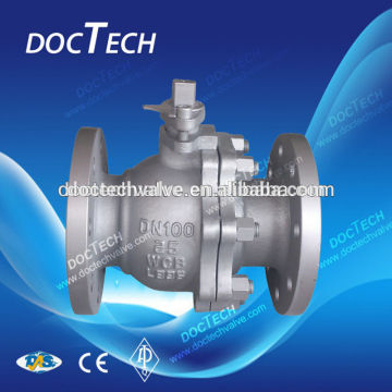 Hot- Sale Big Size 8" ANSI Q41F Duplex Flange Stainless Steel Float Ball Valve