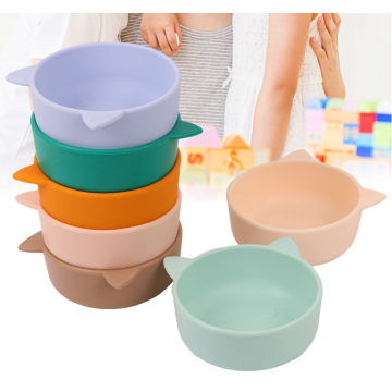 Custom Pig Silicone Bowl Toddlers Training Bowls