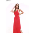 Summer New Halter Bandage Dress Strapless Dress Solid Color Sleeveless Dress Sexy Package Hip Split Women Dresses