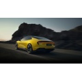 Новый средний размер чистый электрический купе Lotus emeya желтый