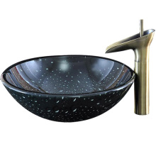 single lever bronze ORB basin faucet