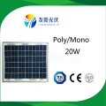 Meilleur prix Mono / Poly 20W petit panneau solaire