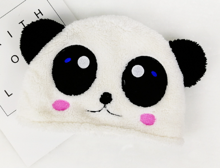 Cute Animal Fleece Hat Panda