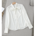 Women blouse casual button shirts With Pocket