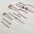 Luxury Makeup Brush Set Wholesale with long ferrule